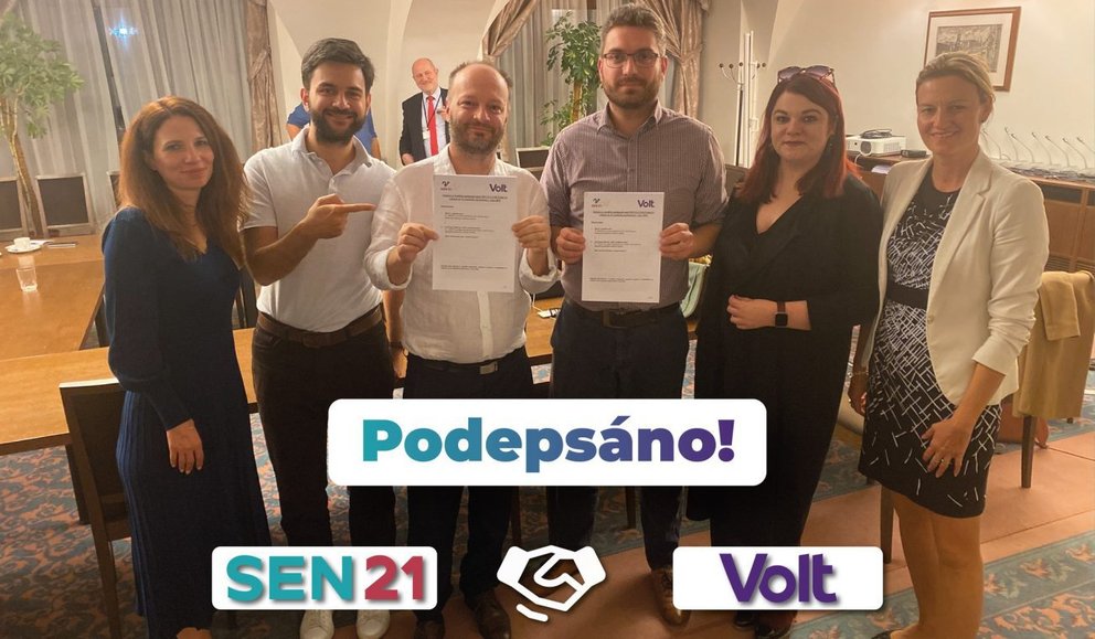 Podepsáno: spolupráce Sen 21 a Volt